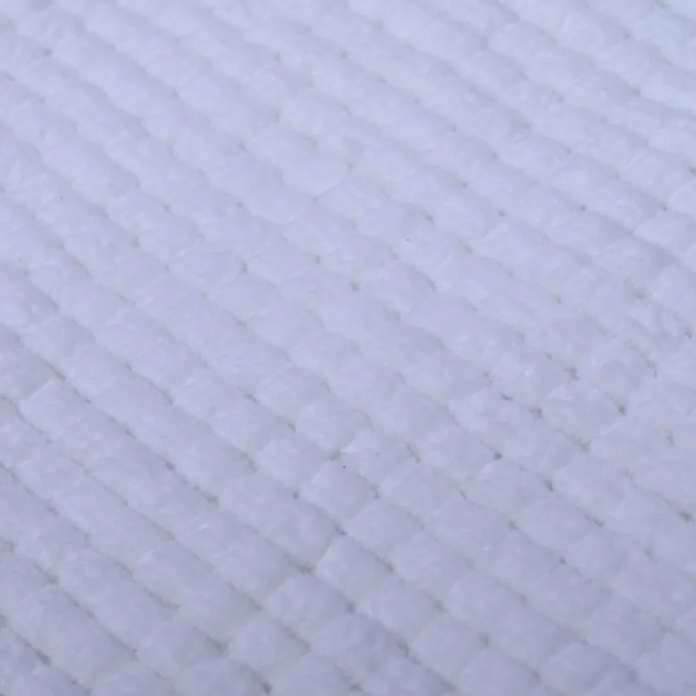 HOMESMART Off White Chenille Bathmat (100% Microfiber)